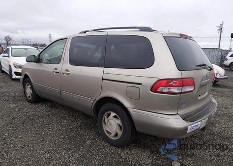 2002 Toyota Sienna Le z USA, uszkodzony, nr VIN 4T3ZF13CX2U427380